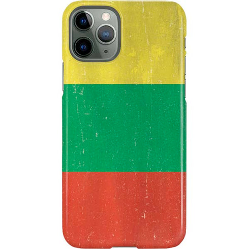Lithuania Flag Distressed iPhone 11 Pro Lite Case